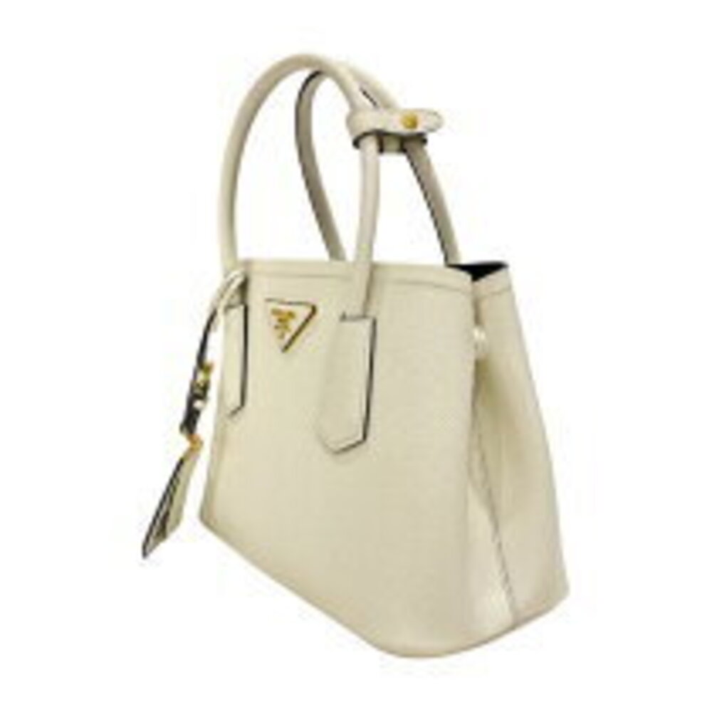 Prada Double Handbag White Saffiano Leather - Picture 4 of 11